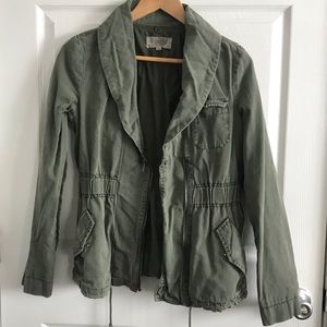Urban Outfitters Olive Green Utility Jacket 🌿